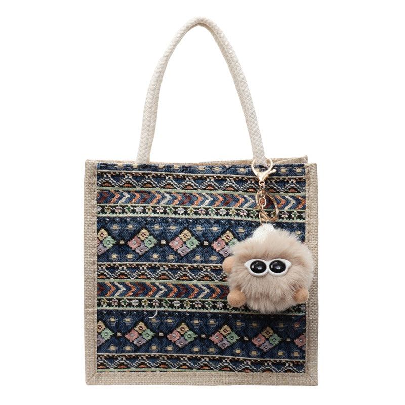 Bohemian-inspirierte Textur Tote Tasche