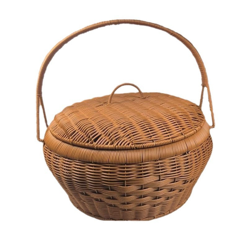 Gewebter Picknick-Aufbewahrungskorb Brehn