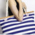 Strandtasche mit Maritimem Streifen Design Brehn