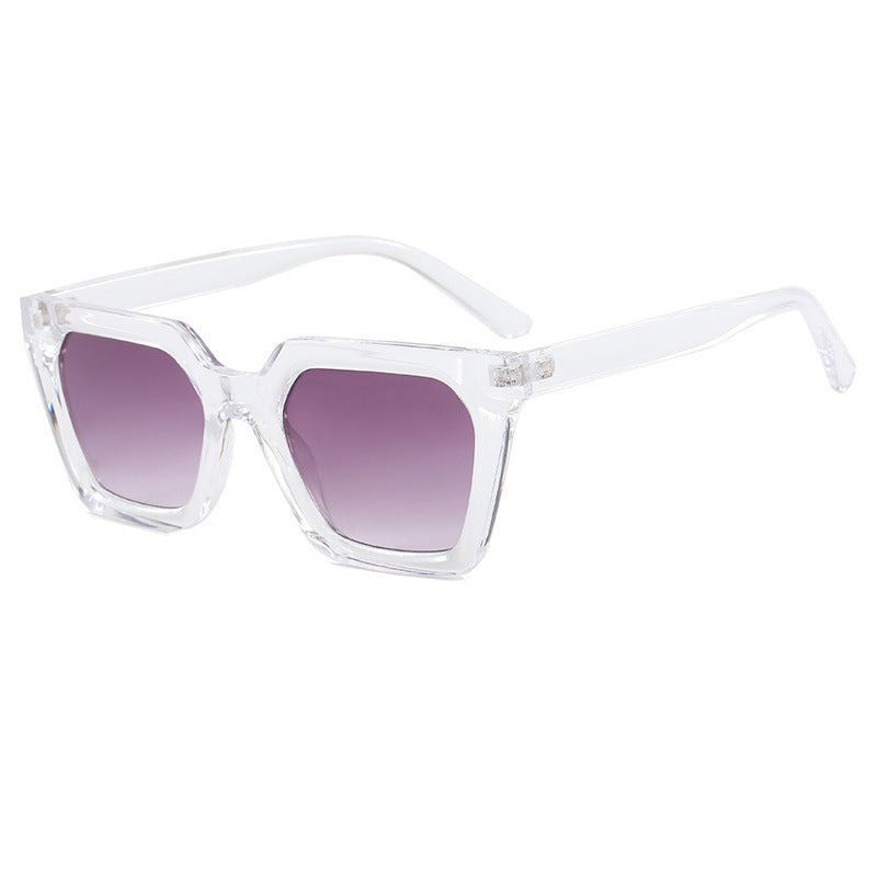 Damen geometrische Sonnenbrille im luxuriösen Acetat-Rahmen Brehn