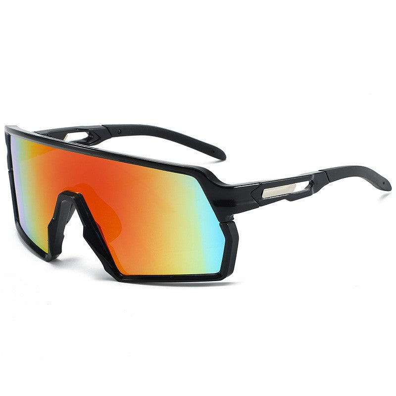 Damen Sportliche Rennbrille mit innovativem Rahmen und hochreflektierenden Gläsern Brehn