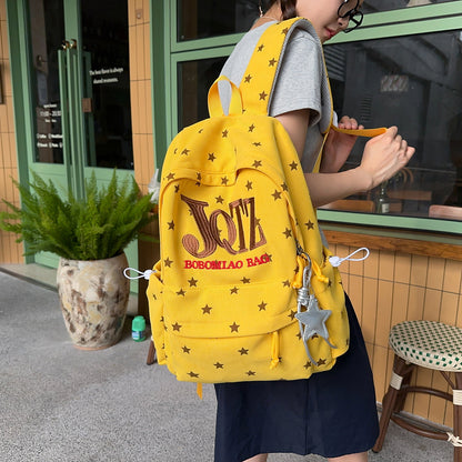 Stylischer mit Sternen verzierten Cordura-Rucksack Brehn