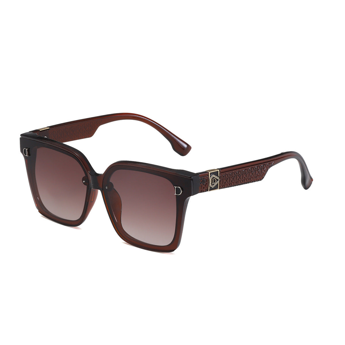 Herren Stylische Übergroße Quadratische Sonnenbrille Brehn