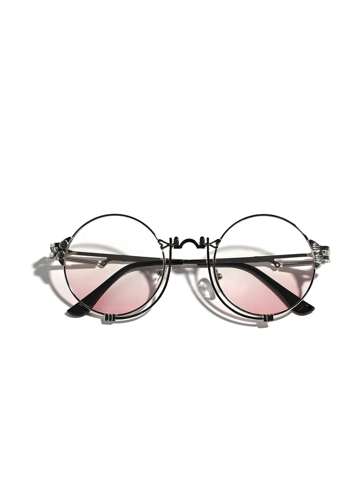 Damen modische runde Sonnenbrille mit hochwertigem Metallrahmen Brehn