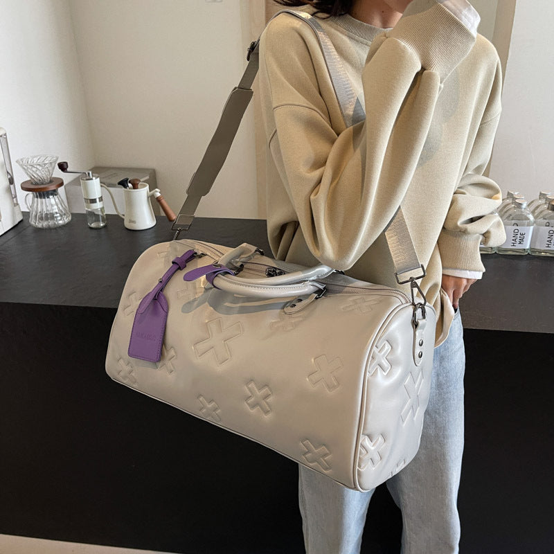 Langlebige Leder Wochenend Reisetasche Brehn