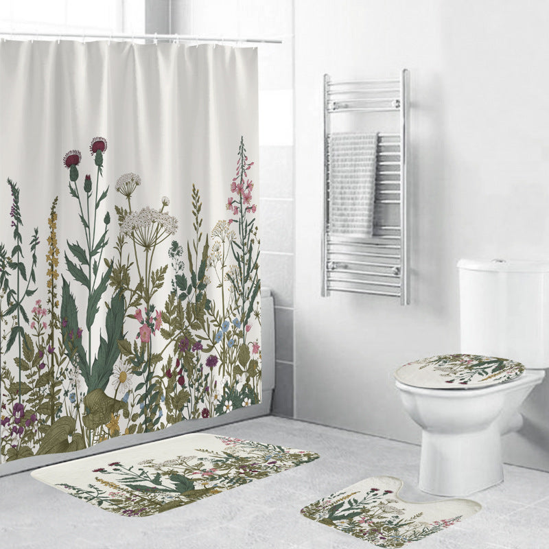 Blattige botanische Badezimmer-Ensemble Brehn