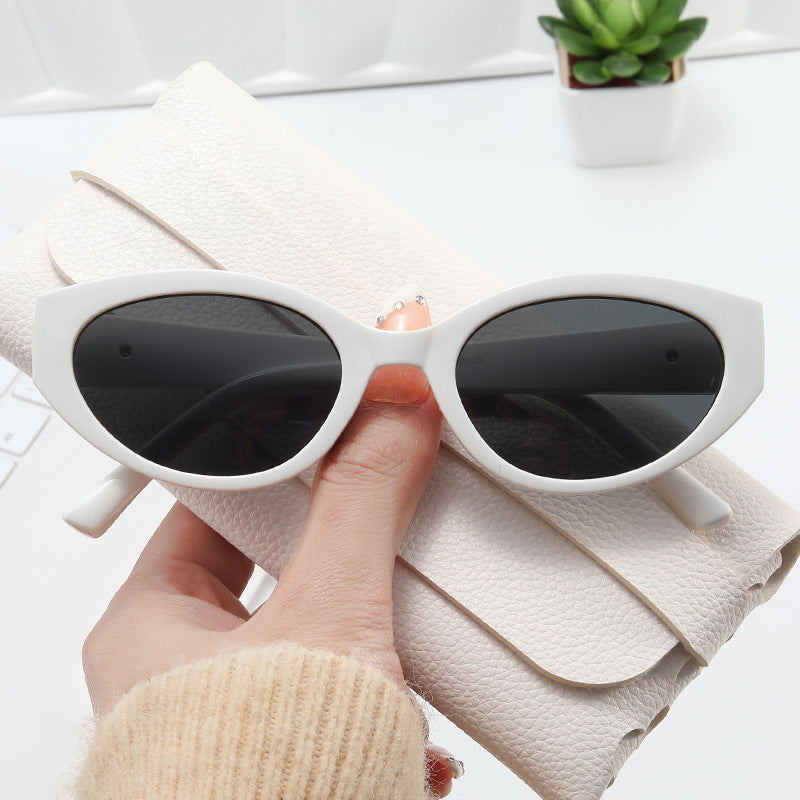 Damen Cat-Eye Sonnenbrille mit elegantem Kunststoffrahmen Brehn