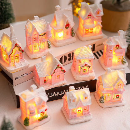 Beleuchtetes Weihnachtsdorf Haus Deko Brehn