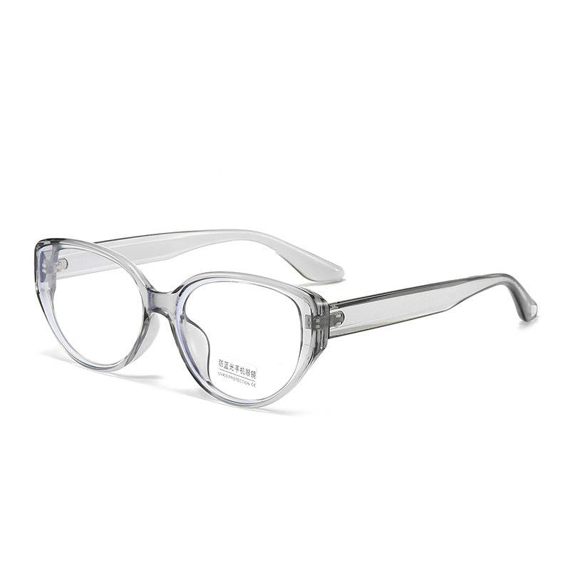 Damen Cat-Eye Brille mit transparentem Rahmen Brehn