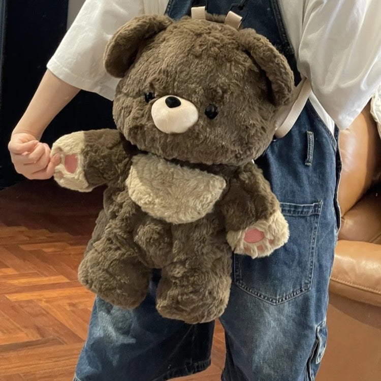 Plüsch-Bär Rucksack mit Kindgerechter Gestaltung Brehn