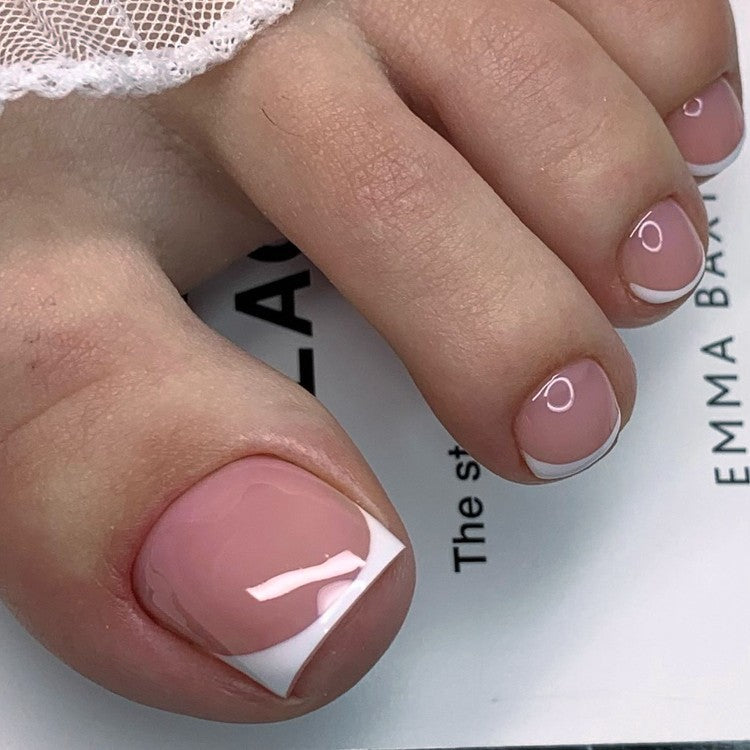 French Tip Gel Nagelkunst Brehn
