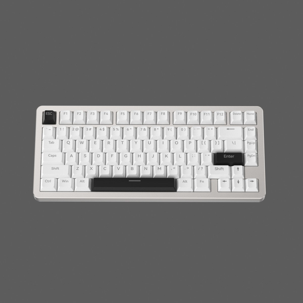 Kompakte ergonomische mechanische Tastatur Brehn
