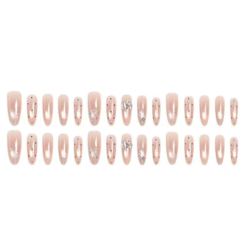 Elegante Press-On Nagelkunst
