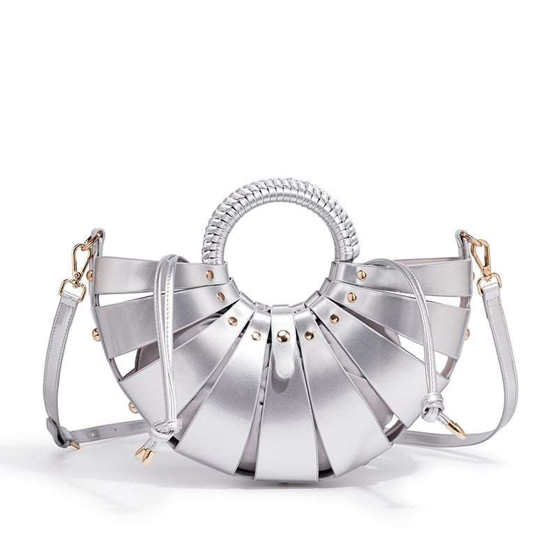 Elegante fächerförmige Handtasche Brehn