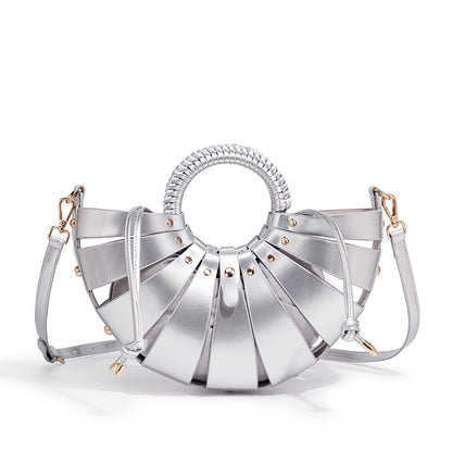 Elegante fächerförmige Handtasche Brehn