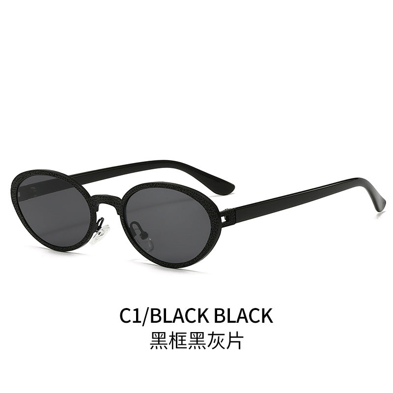 Damen Glamouröse Sonnenbrille mit luxuriösem Schmuckrahmen Brehn