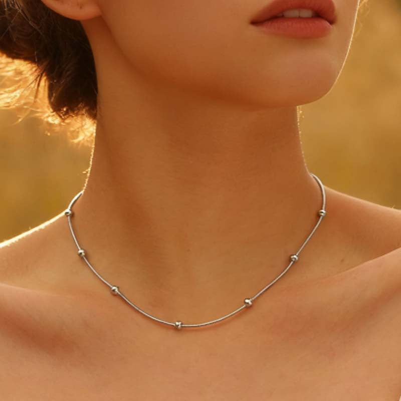 Minimalistisches Silber Charm-Armband Brehn