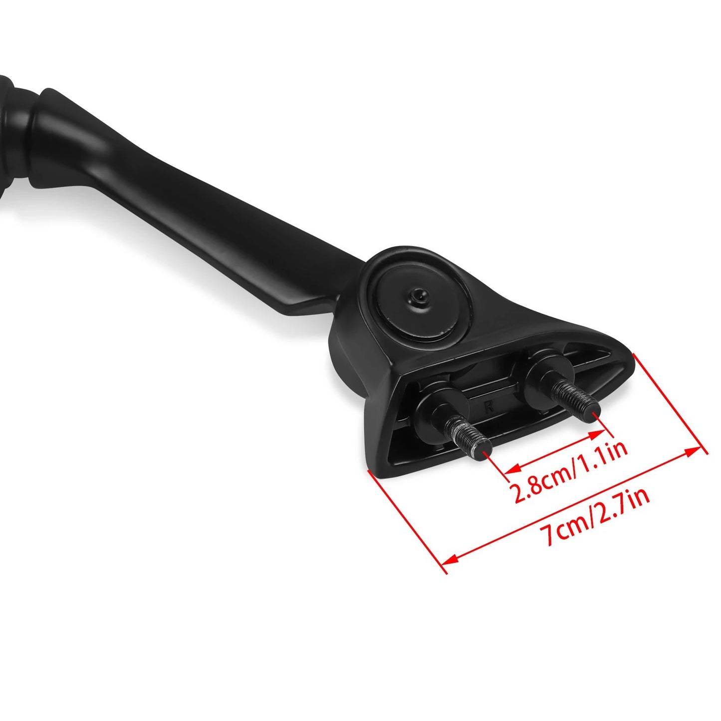 Motorradrückspiegel mit Verstellbarem Arm und Modernem Design Brehn