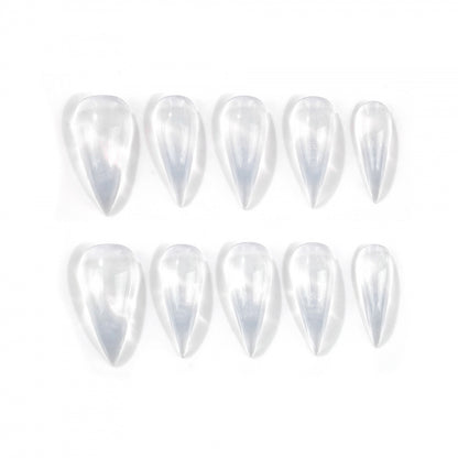 Elegantes Stiletto Press-On Nagelkunst Set