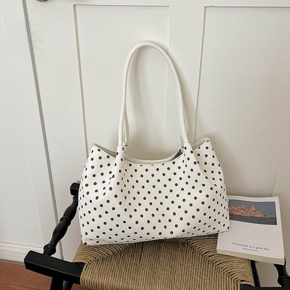 WoChic Polka Dot Schultertasche Brehn