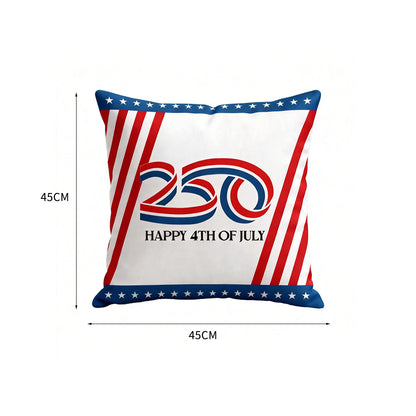 Dekoratives Wurfkissen mit patriotischem Design