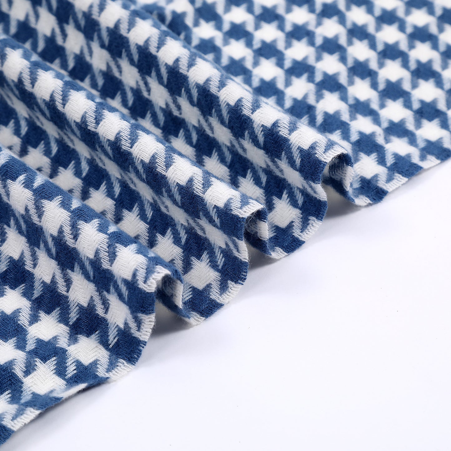 Damen eleganter Schal mit Hahnentrittmuster Brehn