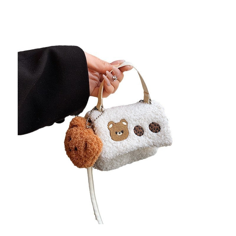 Plüsch Umhängetasche mit Niedlichem Tierdesign Brehn