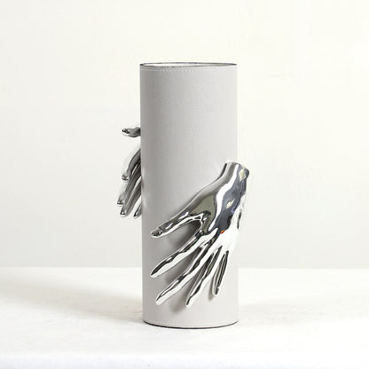 Moderne Skulpturale Handvase