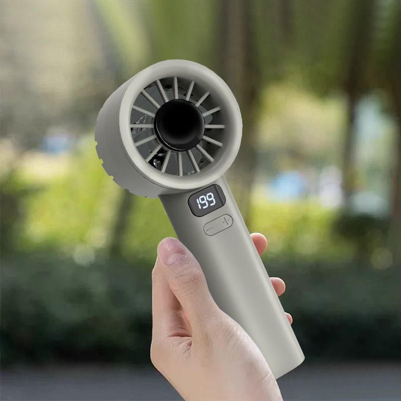 Damen tragbarer Mini-Lüfter mit Smart-Display Brehn