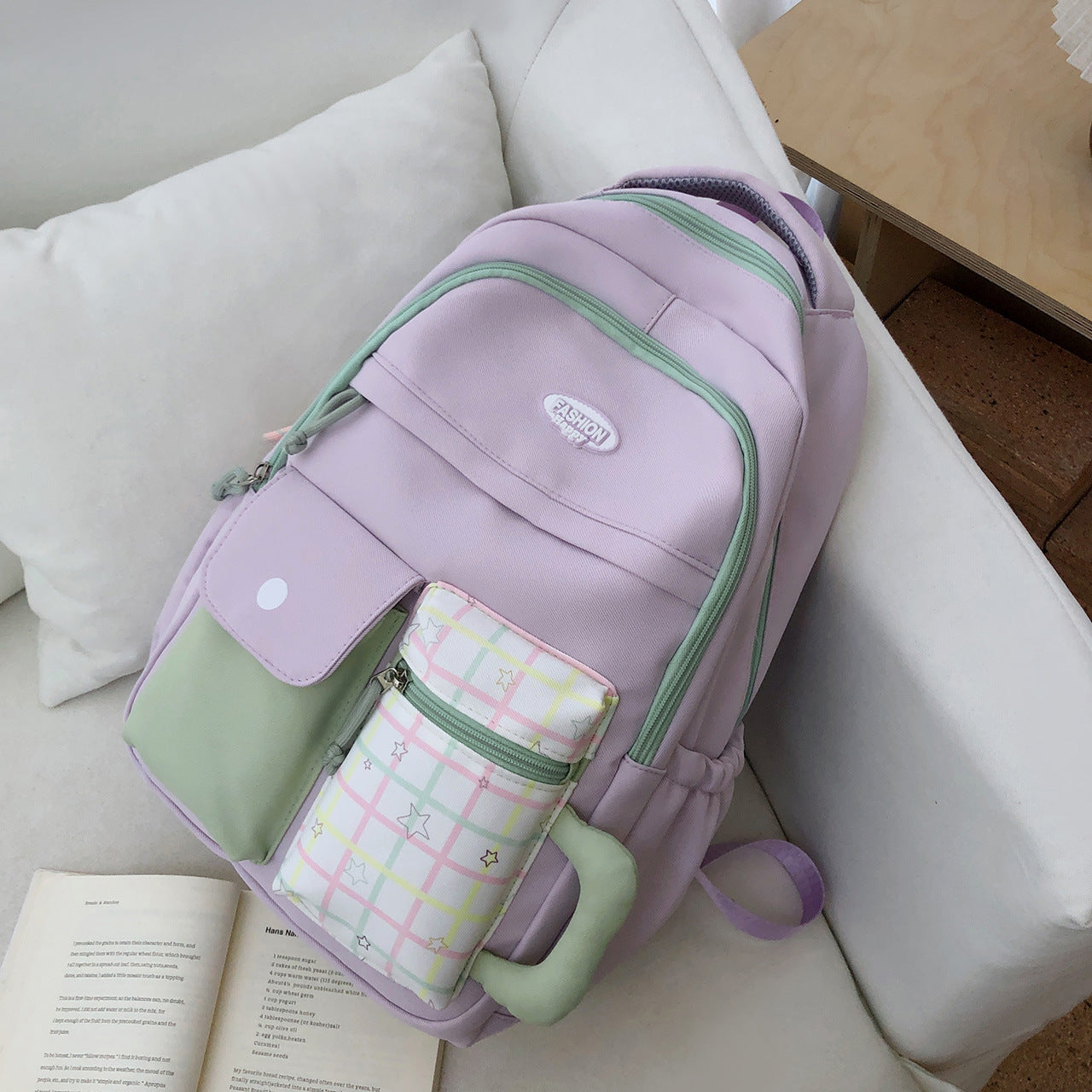 Funktionaler Mehrfach-Fach-Organizer Schulrucksack