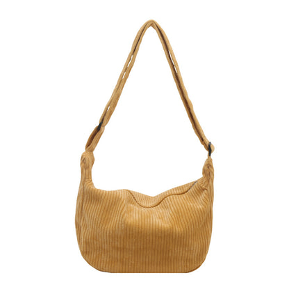 Corduroy Hobo Tasche