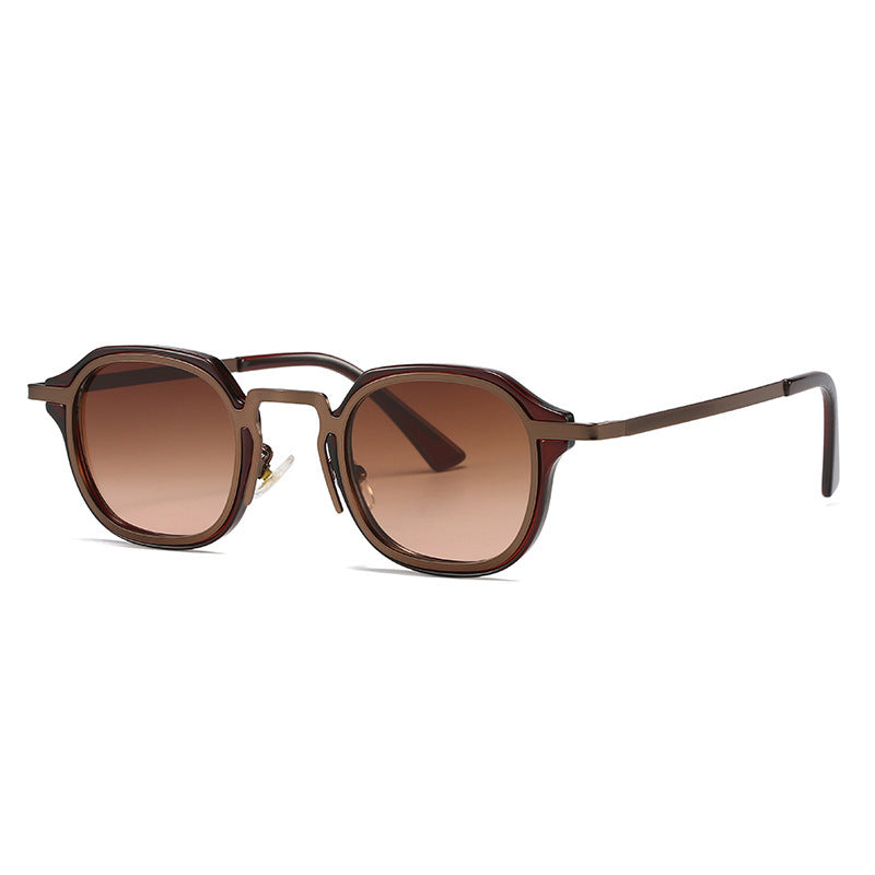 Damen modische Sonnenbrille mit markantem Design und UV-Schutz Brehn