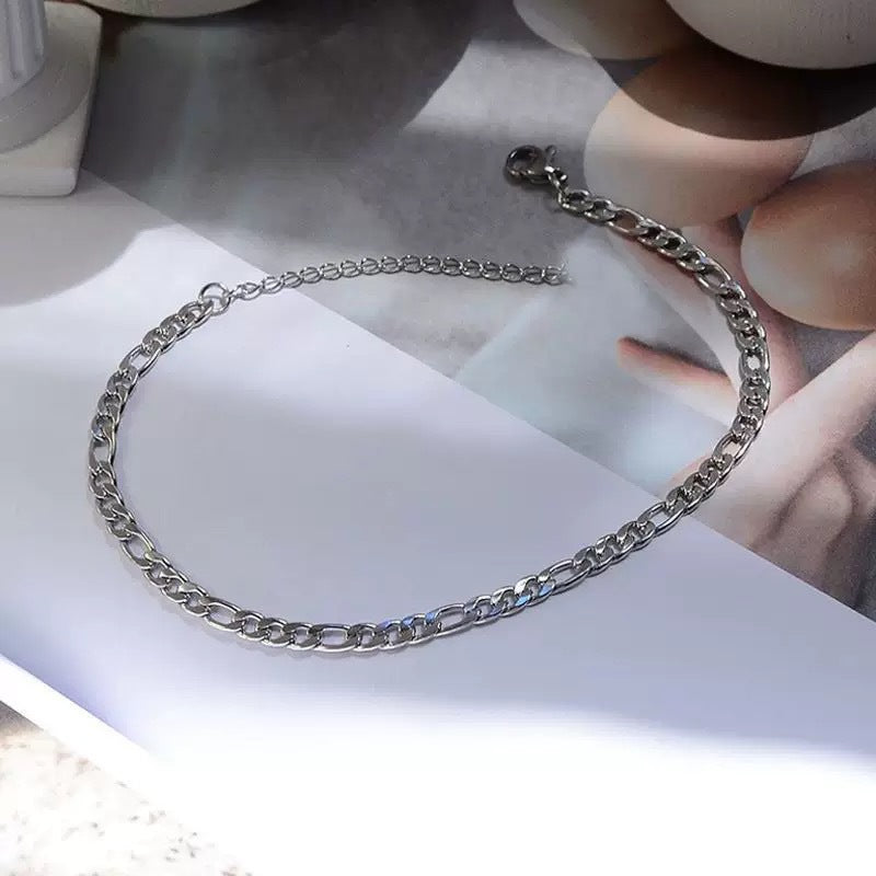 Elegante Gliederkette Fußkettchen Brehn