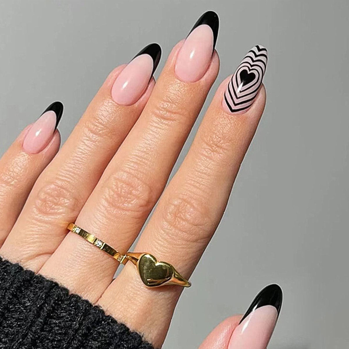 Künstlerische Stiletto Nagelkunstverlängerungen Brehn