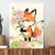 Niedliche Tierillustration Wandkunst Brehn