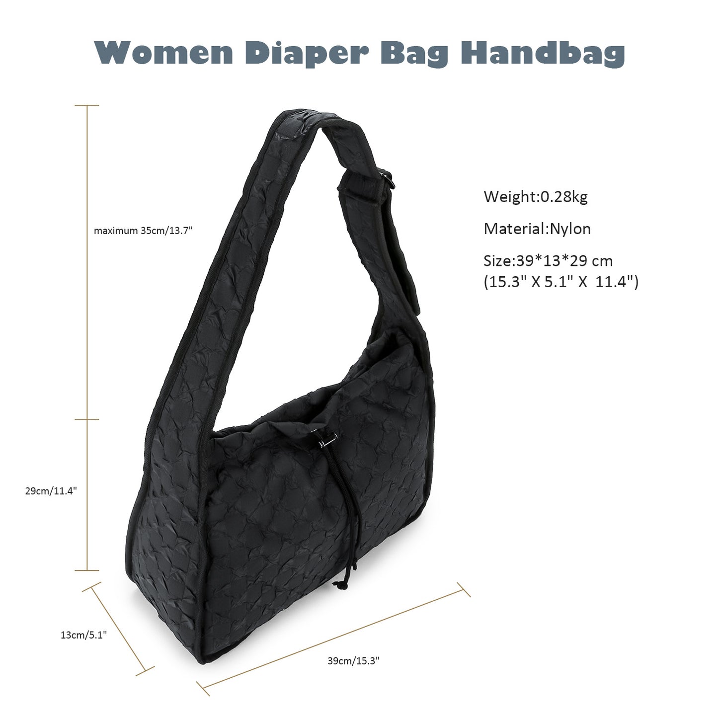 Stilvolle Schultertasche Brehn