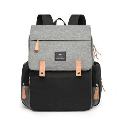Multi-Taschen-Canvas-Rucksack Brehn