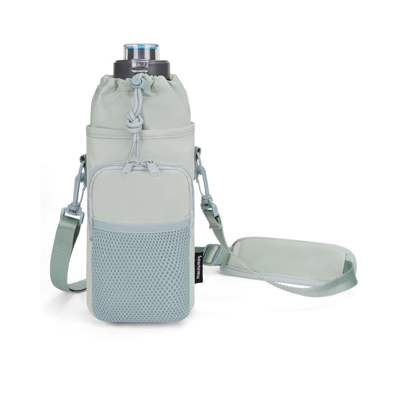 Unisex Wasserflasche mit tragbarem Netzbeutel Brehn