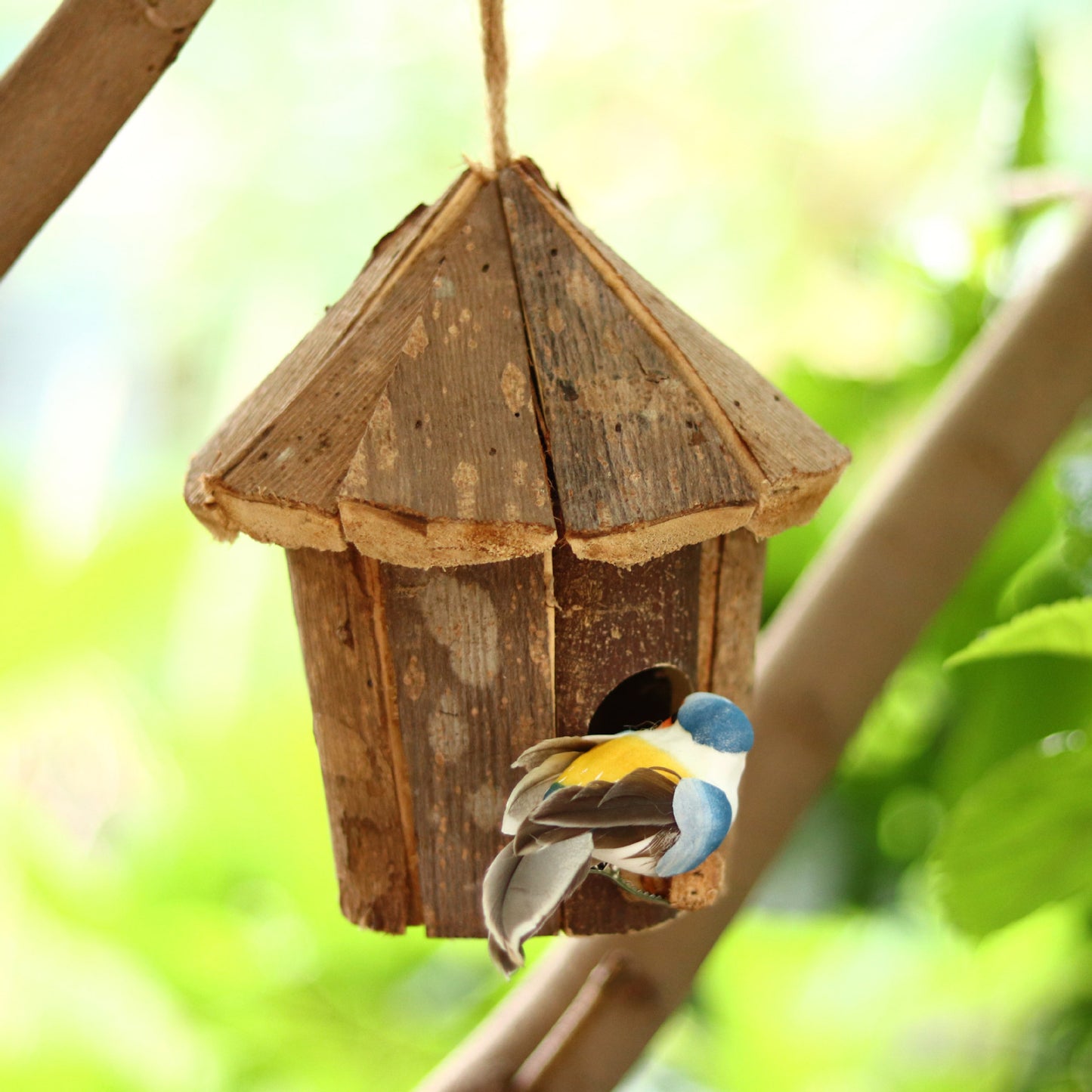 Dekorative Oden Vogelhaus Brehn