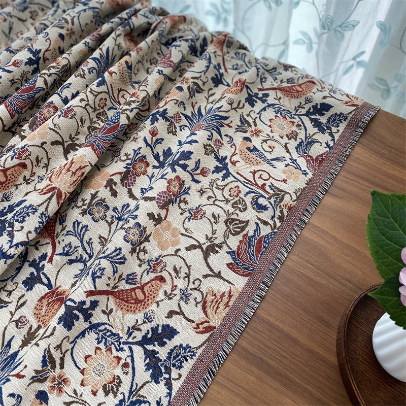 Dekorative florale Wandteppichdecke