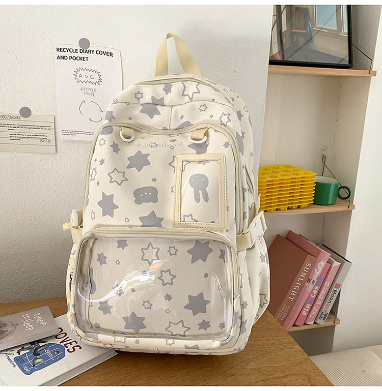 Niedlicher, von Charakteren inspirierter Schulranzen