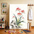 Blumeninspiriertes Leinwandkunstwerk Brehn
