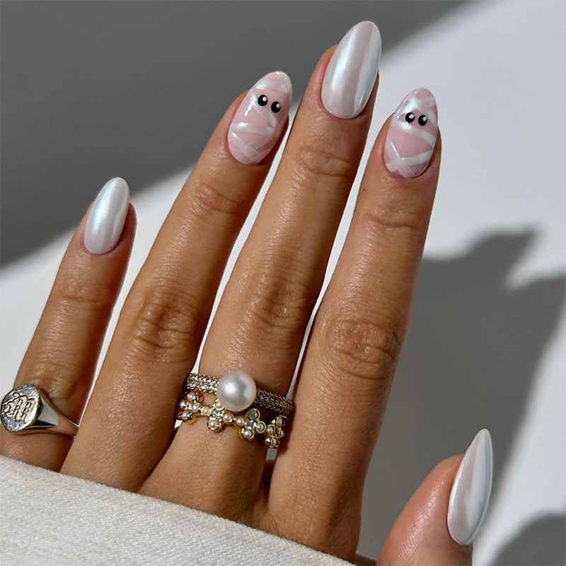Kreatives Press-On Nageldesign-Set Brehn