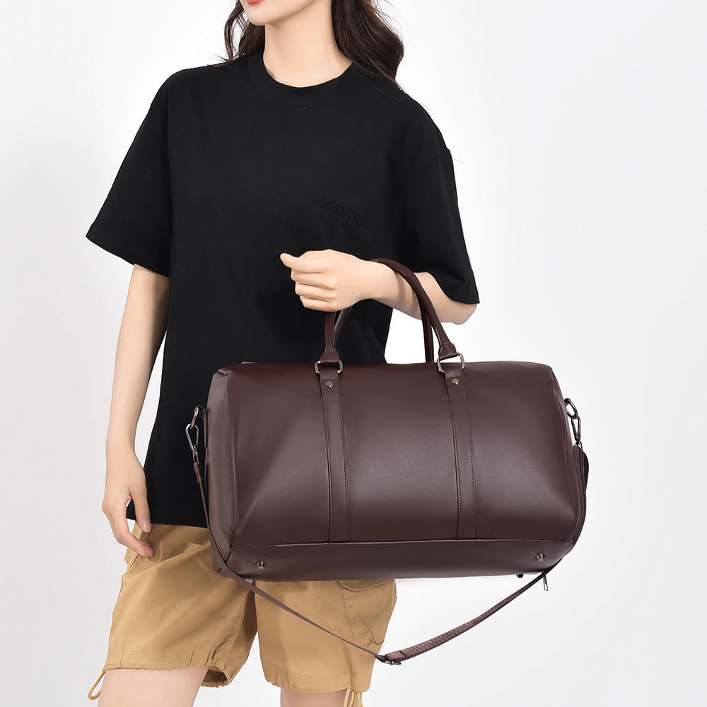 Premium Leder Reise Duffle Bag Brehn