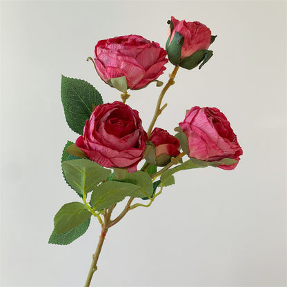Faux Floral Rose Stiel