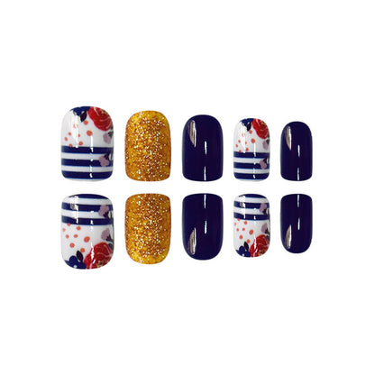 Dekoratives Floral Press-On Nagelset Brehn 1787913909