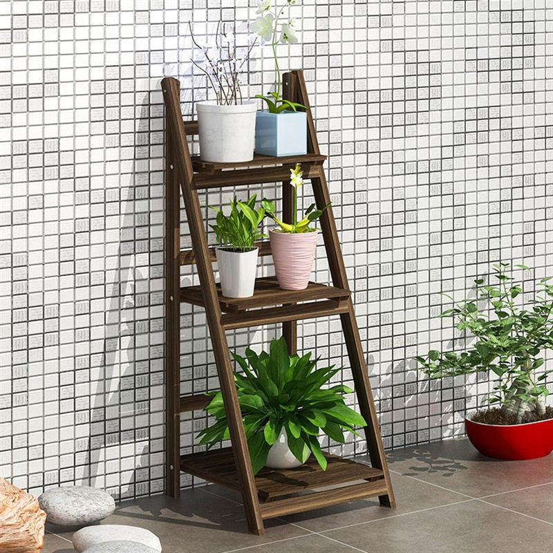 Mehrstufiges Holzleitershelf Brehn