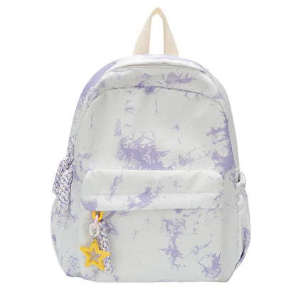 Stylischer Marmorprint-Rucksack