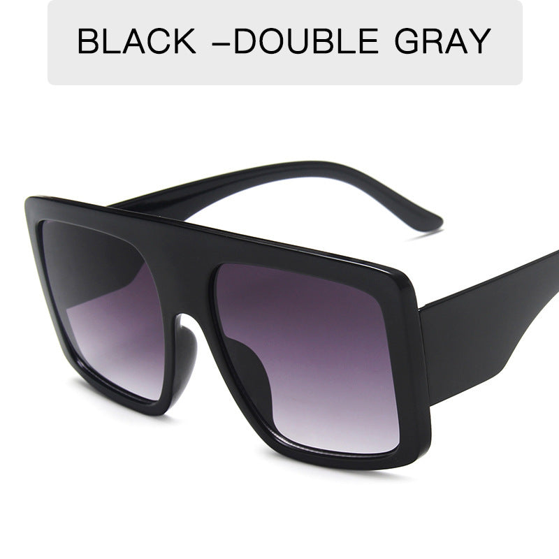 Damen oversized Sonnenbrille mit markantem Leopardenmuster Brehn