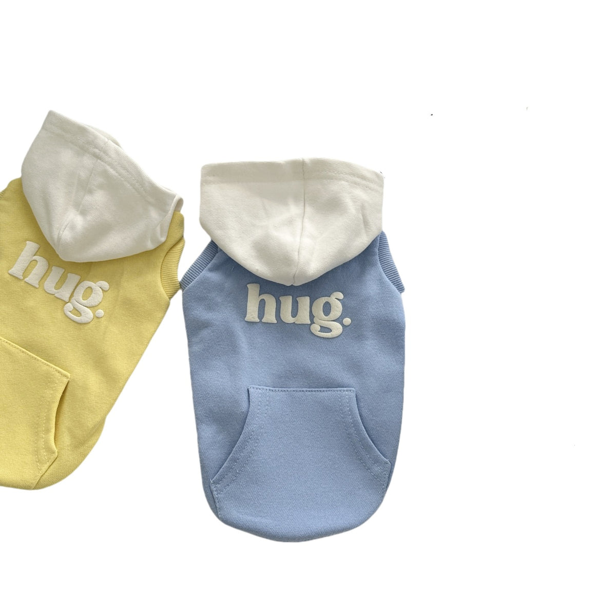 Pet Baumwollfleece Kapuzenhundepullover mit Tasche